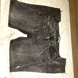 Zara paint splattered denim (8)